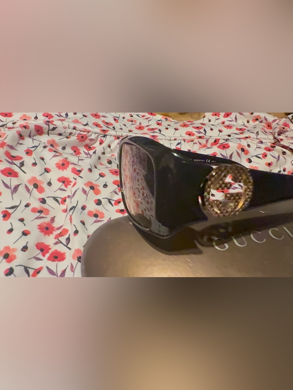 Gucci Dark Brown Square frame you can put own prescripcion Glasses Authentic - Picture 9 of 16